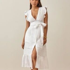 Reformation Lili Linen Dress